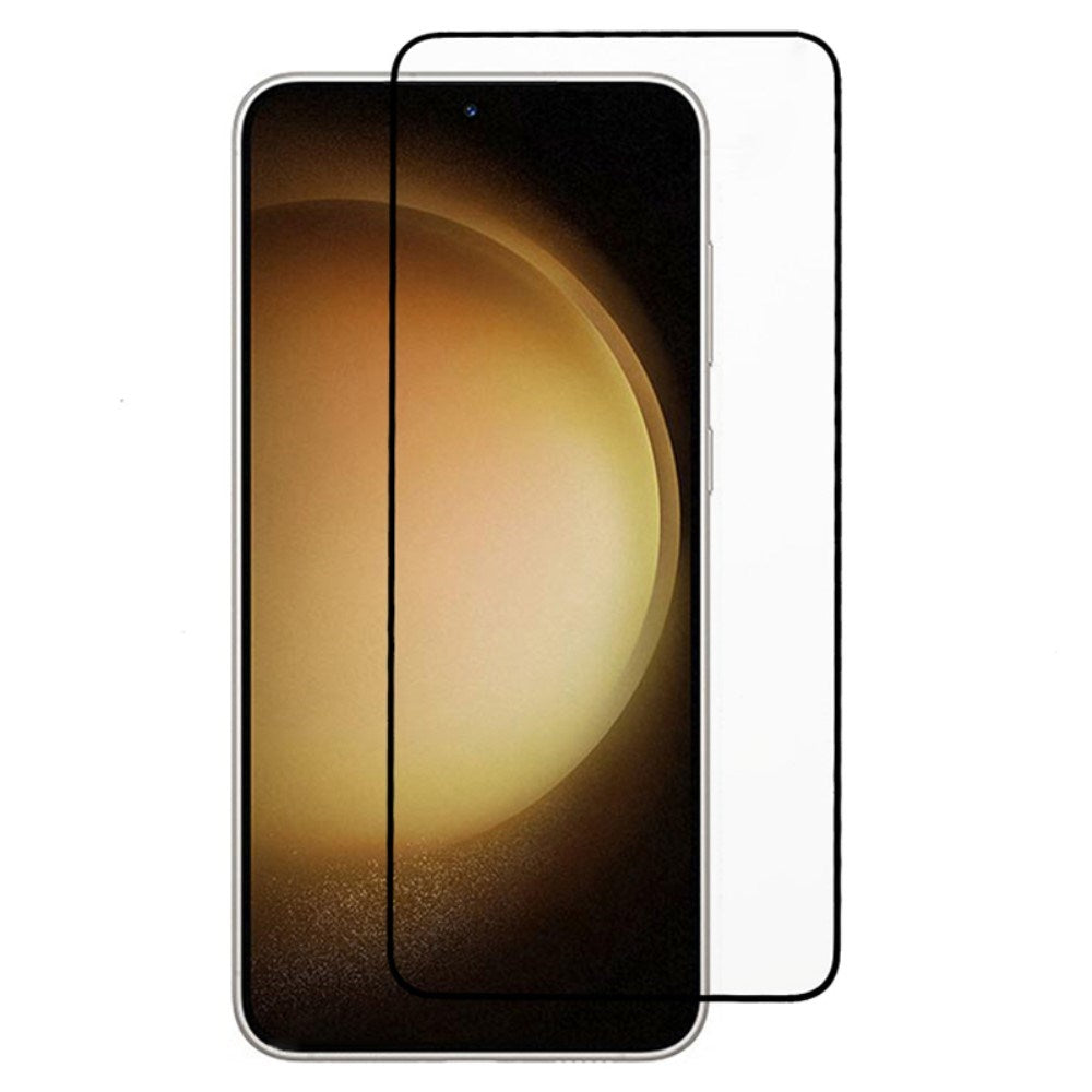 Google Pixel 9 Pro XL Full Fit herdet glass - Skjermbeskytter - Gjennomsiktig / svart kant