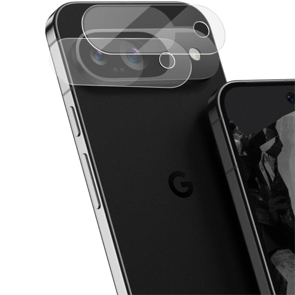 Google Pixel 9 IMAK Glassbeskyttelse for kameralinse - 2 stk. - Gjennomsiktig