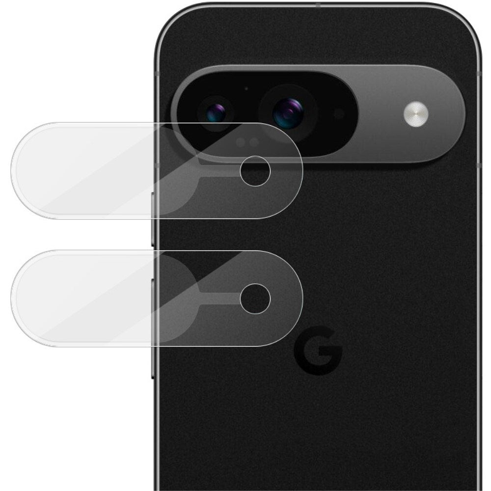 Google Pixel 9 IMAK Glassbeskyttelse for kameralinse - 2 stk. - Gjennomsiktig
