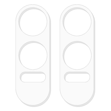 OnePlus Nord CE4 Lite (5G) Kameralinsebeskytter i herdet glass - 2 stk. - Gjennomsiktig