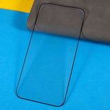 iPhone 16 Pro Full Fit herdet glass - Skjermbeskytter - Black Edge