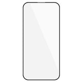 iPhone 16 Plus Full Fit Hærdet Glas - Skærmbeskyttelse - Sort Kant