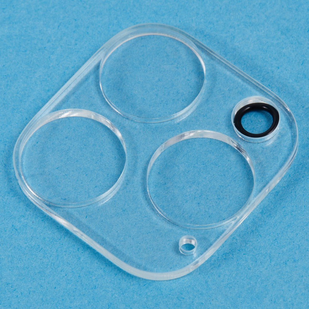 iPhone 16 Pro Max Kamerabeskyttelse i herdet glass - Gjennomsiktig