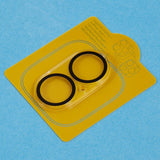 iPhone 16 herdet glass kamerabeskyttelse - gjennomsiktig