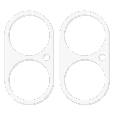 iPhone 16 / 16 Plus 2 stk. Tempered Camera Screen Protector - Gjennomsiktig