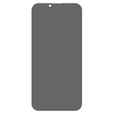 iPhone 16 Pro Max Skjermbeskytter i herdet glass m. Personvern - Full-Fit - Black Edge