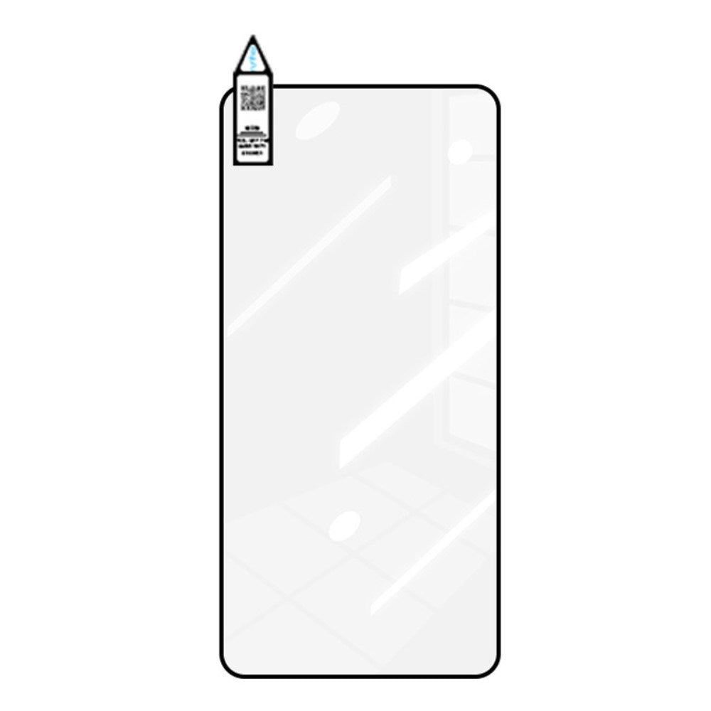 OnePlus Nord 4 (5G) Full Fit skjermbeskytter i herdet glass - Gjennomsiktig / svart kant