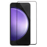 Samsung Galaxy S24 FE Full Fit herdet glass - Skjermbeskytter - Black Edge