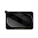 RURIHAI kameralinsebeskytter for Xiaomi Redmi 13 (4G) / 13 (5G) - Svart