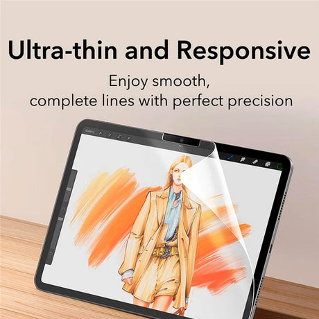 ESR iPad Pro 13 (2024) Papirskjermbeskytter - 2-pakning - Gjennomsiktig