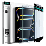 ESR iPad Pro 11" (2024) Skjermbeskytter i herdet glass inkl. monteringsramme - 2 pakke - Gjennomsiktig