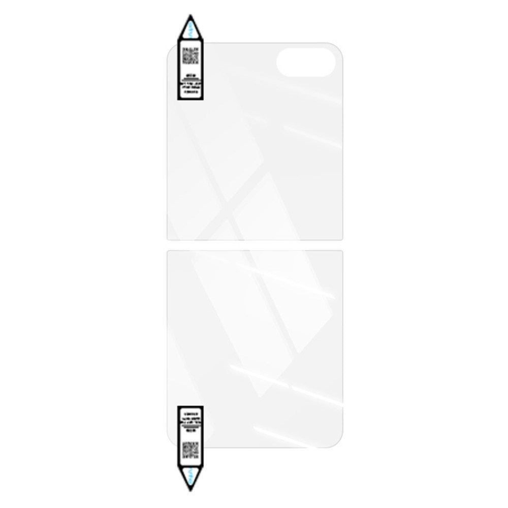 Samsung Galaxy Z Flip6 RURIHAI skjermbeskytter - Veskevennlig - Gjennomsiktig