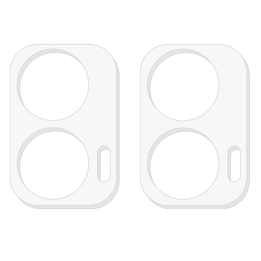 Motorola Moto G85 (5G) kameralinseglassbeskytter - 2 deler - gjennomsiktig