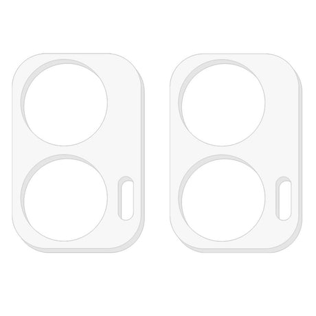 Motorola Moto G85 (5G) kameralinseglassbeskytter - 2 deler - gjennomsiktig