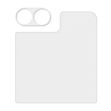 Skjermbeskytter i herdet glass og herdet kameralinsebeskytter - Motorola Razr 50 5G - Gjennomsiktig