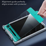 ESR iPad Pro 11" (2024) Skjermbeskytter i herdet glass inkl. monteringsramme - Full Fit - 2 Pack - Gjennomsiktig