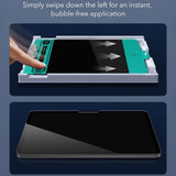 ESR iPad Pro 11" (2024) Skjermbeskytter i herdet glass inkl. monteringsramme - Full Fit - 2 Pack - Gjennomsiktig