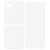 Full-dekning skjermbeskytter for Motorola Razr 50 Ultra 5G – Myk plasthydrogelfilm foran og bak