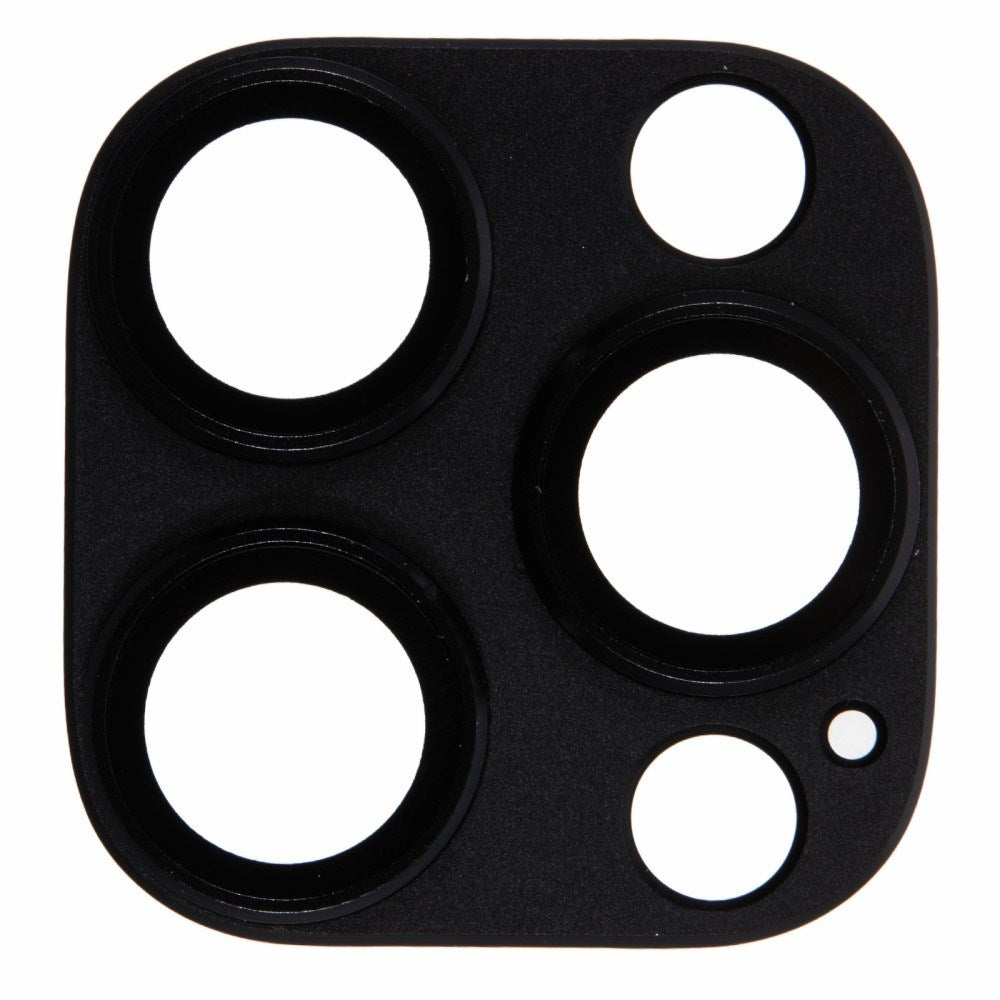 iPhone 16 Pro Hærdet Glas Kameralinsebeskyttelse - Sort