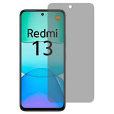 Skjermbeskytter i herdet glass - Xiaomi Redmi 13 (4G) / 13 (5G) - Personvernfunksjon - Gjennomsiktig