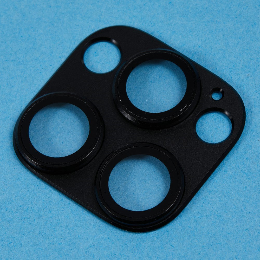 iPhone 16 Pro / 16 Pro Max Kameralinsebeskytter i herdet glass - Svart