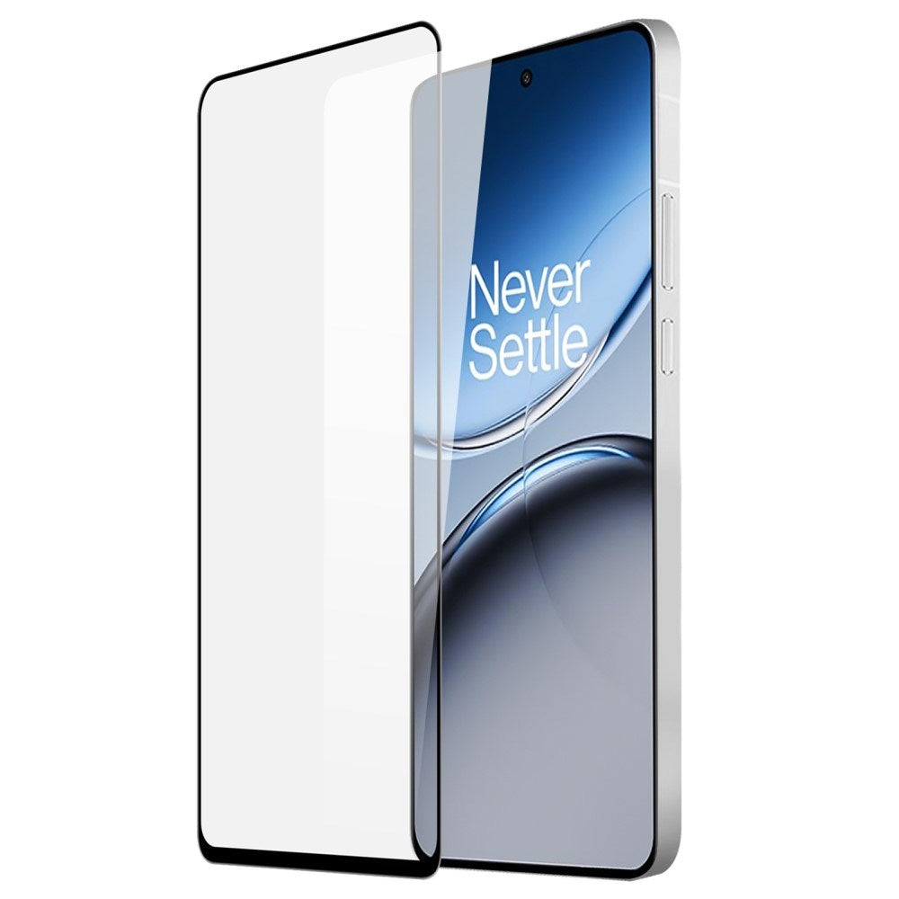 DUX Ducis OnePlus Nord 4 (5G) Skjermbeskytter i herdet glass - Full Fit - Gjennomsiktig / svart kant