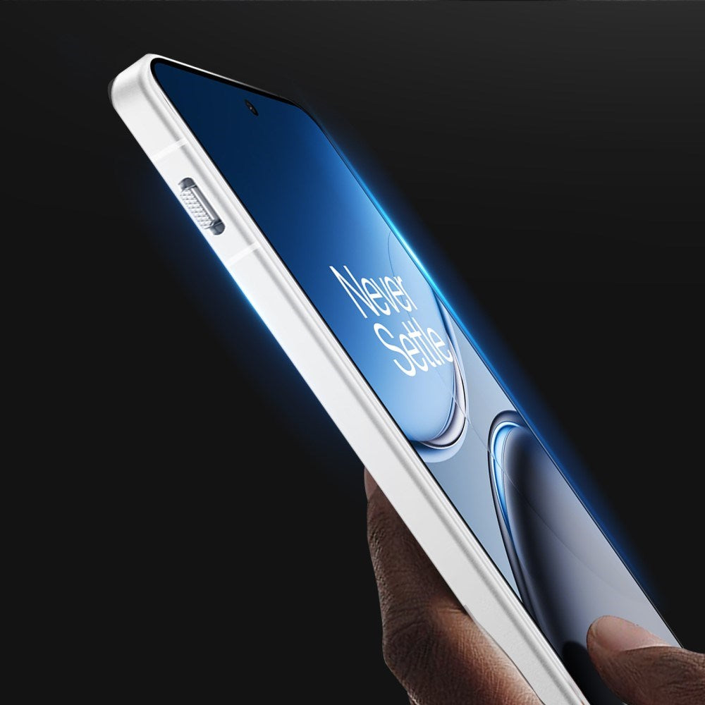 DUX Ducis OnePlus Nord 4 (5G) Skjermbeskytter i herdet glass - Full Fit - Gjennomsiktig / svart kant