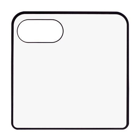 3D buet skjermbeskytter bak i herdet glass for Motorola Razr 50 5G – HD