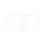 EIDERWOOD OnePlus Nord 4 Kameralinsebeskytter i herdet glass - Gjennomsiktig