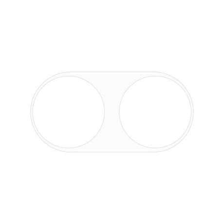 EIDERWOOD OnePlus Nord 4 Kameralinsebeskytter i herdet glass - Gjennomsiktig