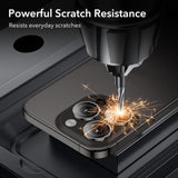 iPhone 16 Pro / 16 Pro Max ESR beskyttelsesglass til kameralinse - gjennomsiktig / svart