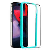 iPhone 16 Pro ESR Armorite skjermbeskytter herdet glass m. Monteringsramme - Gjennomsiktig