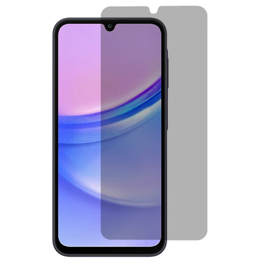 Samsung Galaxy A16 (4G/5G) herdet glass - skjermbeskytter m. Personvernfunksjon - Full Fit - Gjennomsiktig