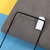 Oppo A60 Beskyttelsesglas - Gennemsigtig / Sort Kant