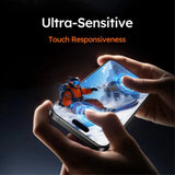 TORRAS - iPhone 16 - Full Fit Hærdet Skærmbeskyttelsesglas - Gennemsigtig