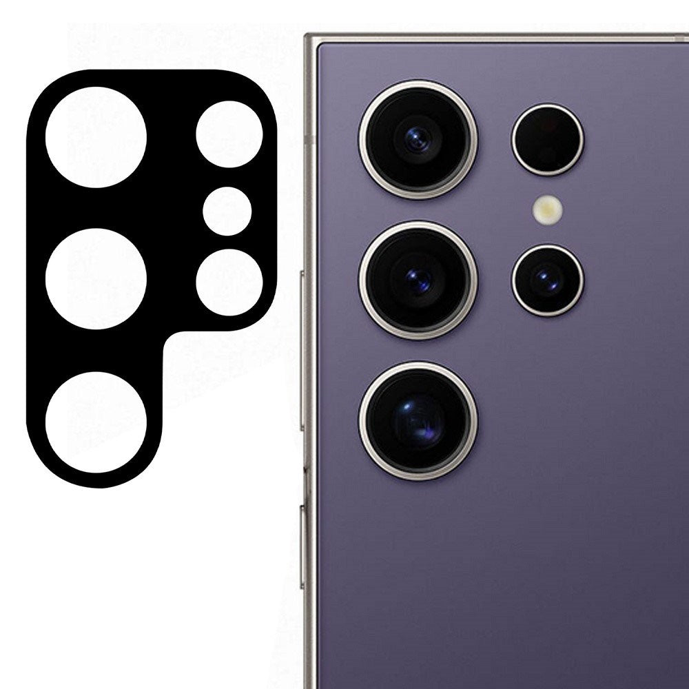 Herdet kameralinsebeskytterglass - Samsung Galaxy S25 Ultra - Svart