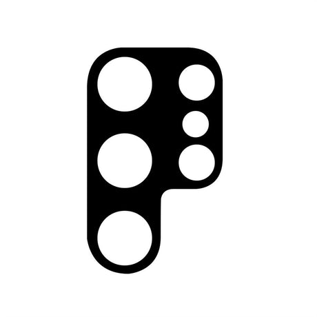 Herdet kameralinsebeskytterglass - Samsung Galaxy S25 Ultra - Svart