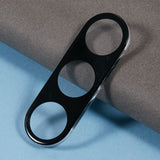 Herdet kameralinsebeskytterglass - Samsung Galaxy S25 - Svart