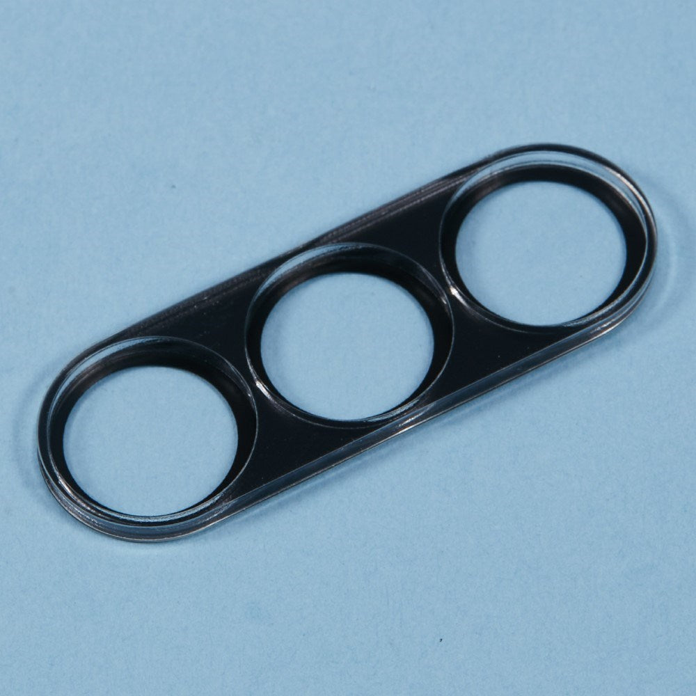 Herdet kameralinsebeskytterglass - Samsung Galaxy S25 - Svart