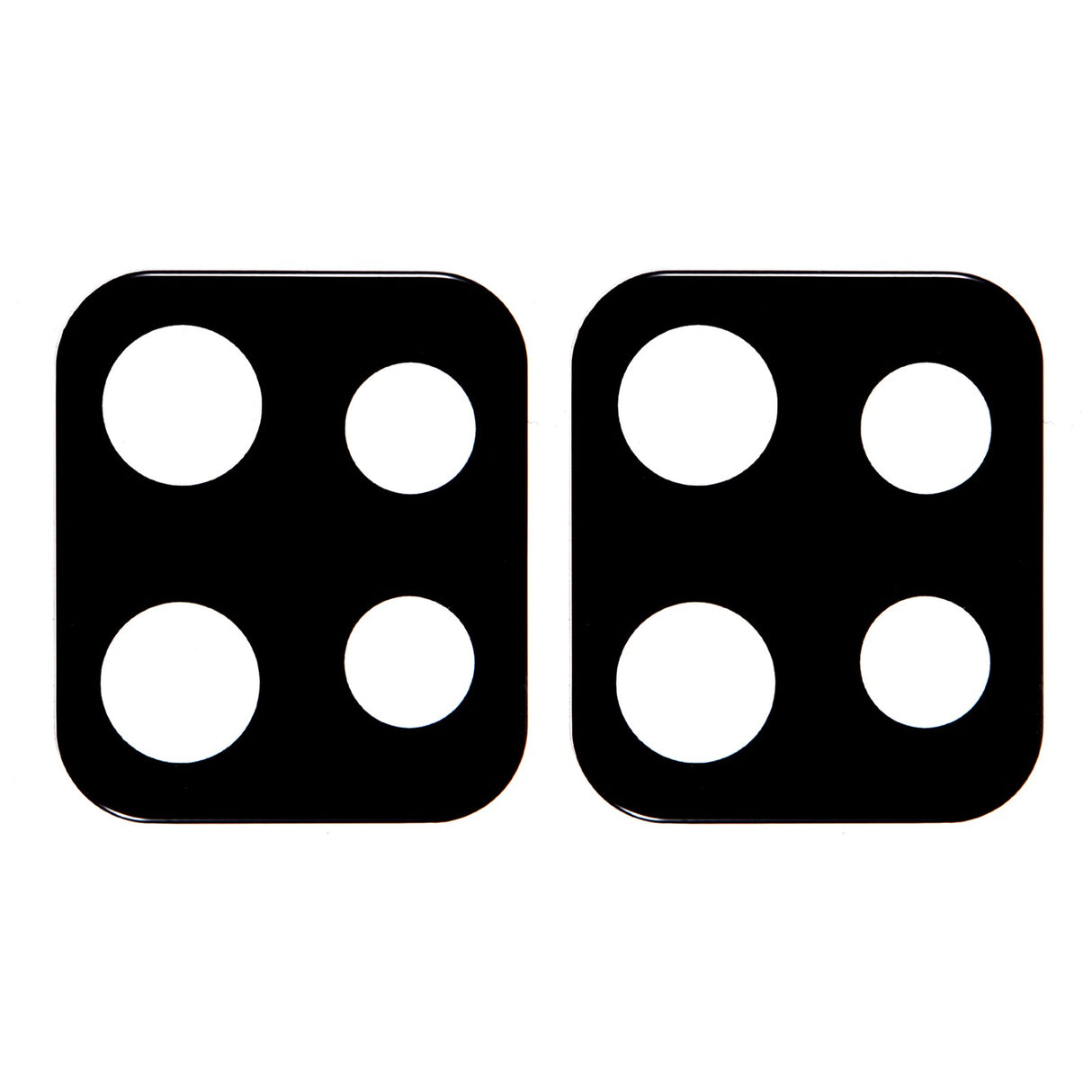 EIDERWOOD Motorola Edge 50 Neo 5G - Kameralinse i herdet glass - 2 stk. - Svart