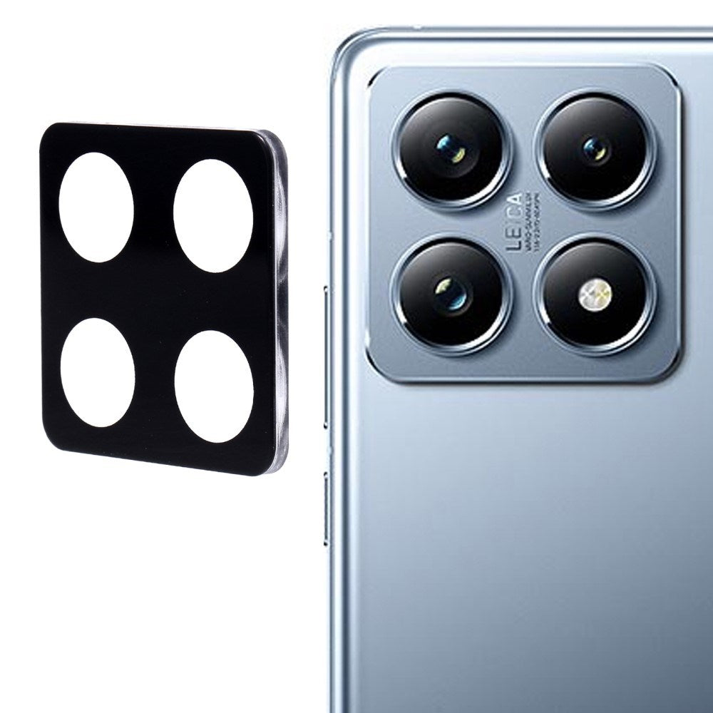 Xiaomi 14T Pro beskyttelsesglass til kameralinse - svart
