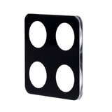 Xiaomi 14T Pro beskyttelsesglass til kameralinse - svart