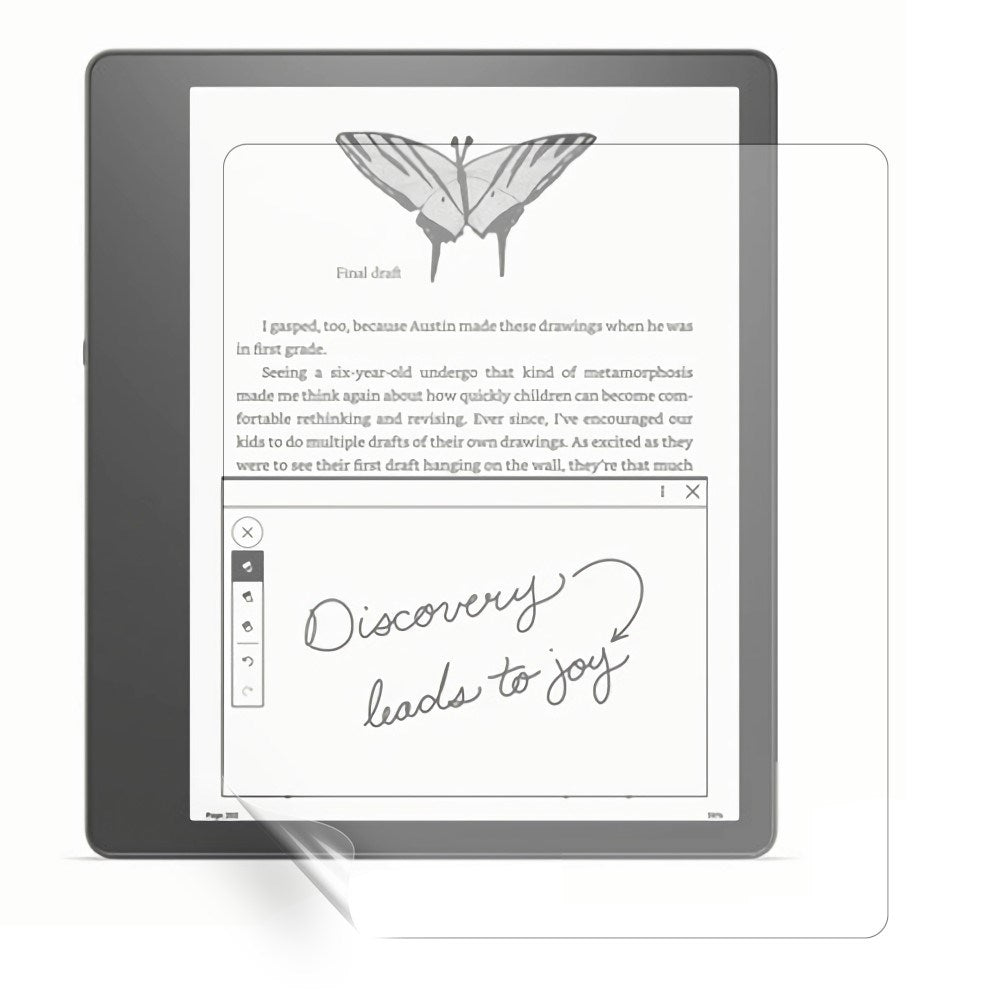 Full-Fit skjermbeskytter - Amazon Kindle Scribe 2024 - Gjennomsiktig