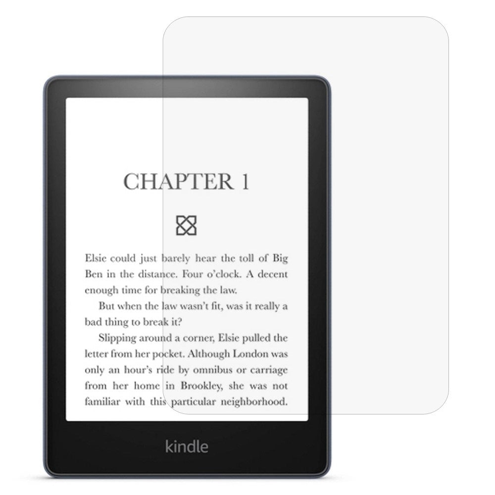 Amazon Kindle Paperwhite (2024) Full-Fit temperert skjermbeskytter - gjennomsiktig