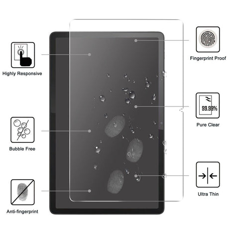 Lenovo Tab P11 Gen. 2 Full-Fit skjermbeskytter herdet glass - gjennomsiktig