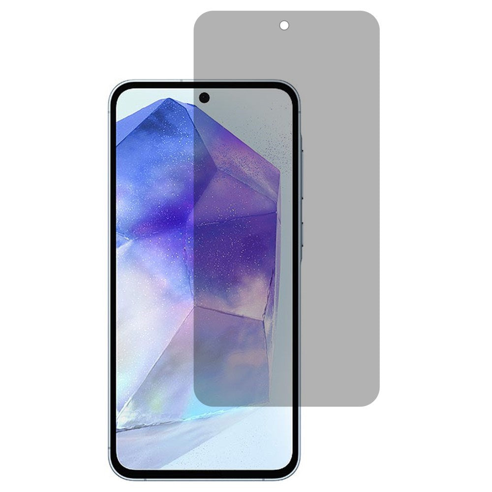 Samsung Galaxy A36 (5G) / Samsung Galaxy A56 (5G) Skjermbeskytter i herdet glass - Full passform - Personvernfunksjon - Gjennomsiktig