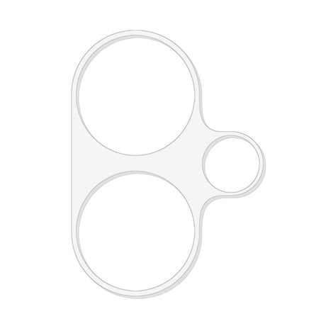 Herdet kameralinsebeskyttelsesglass - Xiaomi Redmi 13 (4G) / 13 (5G) - Gjennomsiktig