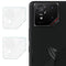 Asus ROG Phone 9 (5G) / 9 Pro (5G) - Hærdet Kameralinsebeskyttelsesglas - 2 stk - Gennemsigtig