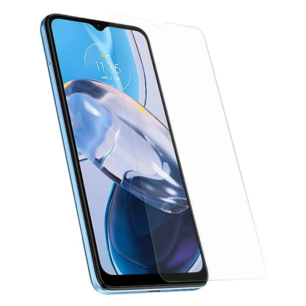 Motorola Moto E22 / E22i Skjermbeskytter i herdet glass - Dekselvennlig - Gjennomsiktig