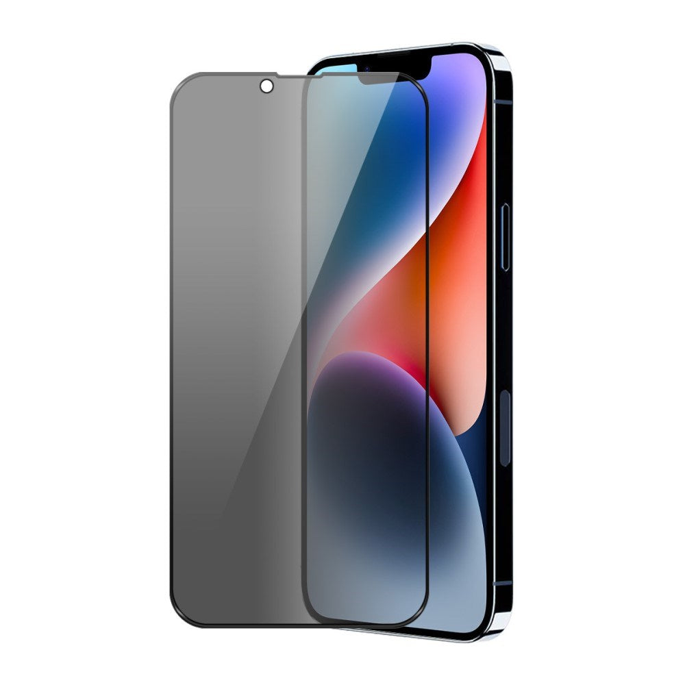 ENKAY iPhone 16e Skjermbeskytter i herdet glass m. Personvernfunksjon - Gjennomsiktig